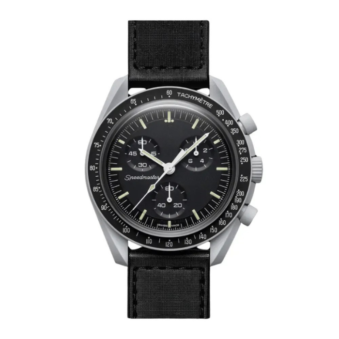 Monochrome Face Watch - Detailed Layout