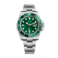 Full Green Watch - Dial & Matching Outer Ring
