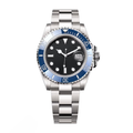 Blue Silver Edge Watch - Matching Outer Ring