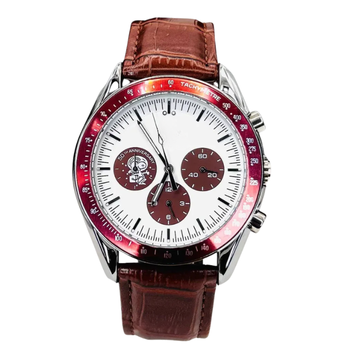 Graphic Accent Watch - Detailed Face