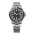 Matte Dark Watch - Black Dial & Flexible Strap