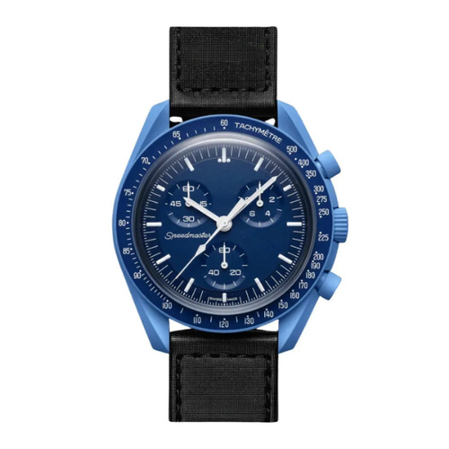 Rich Blue Watch - Detailed Dial