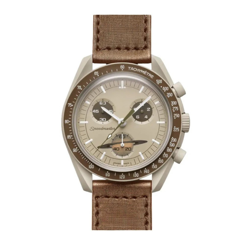 Earth Detail Watch - Soft Brown Tones