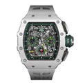 Silver Frame Watch - Sculpted Case