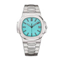 Blue Balance Watch - Silver-Tone Finish