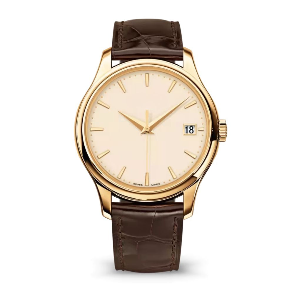 Cream Face Watch - Gold-Tone Surround