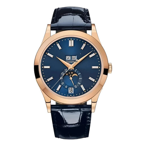 Warm Detail Watch - Rose-Tone Case