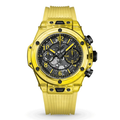 Bright Accent Watch - Black & Yellow Details