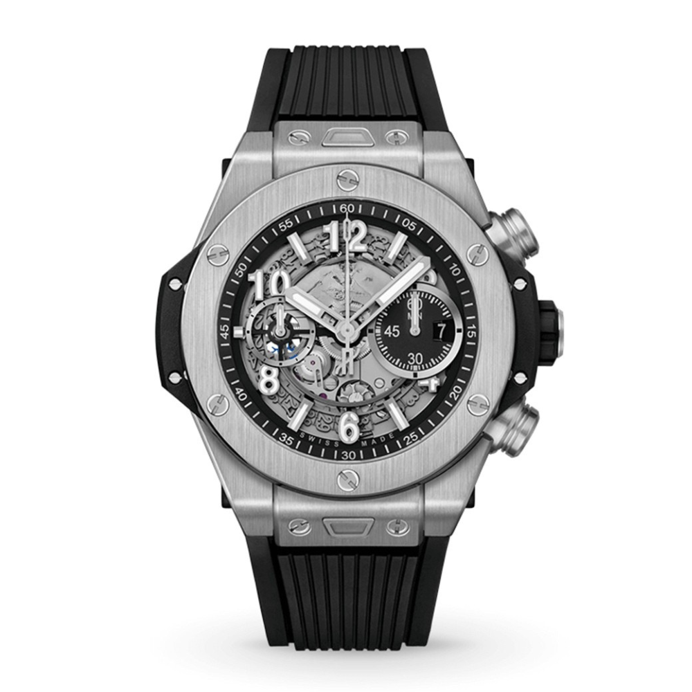 Dark Layer Watch - Black & Silver Tones
