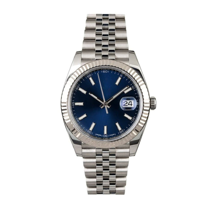 Clean Detail Watch - Silver Dial & Metal Bracelet